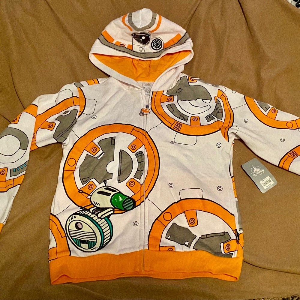 Disney Star Wars BB8 zip up jacket